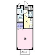 アンフィニ大澤 Aの間取り画像