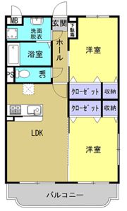 リバティベルの間取り画像