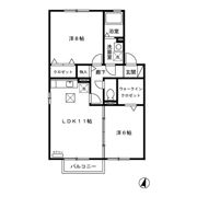 アンビックス利府 六番館の間取り画像