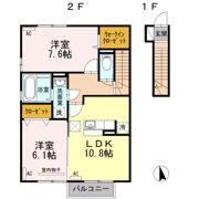 ティエドール Bの間取り画像