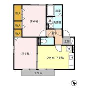 アーバン コート A/B/C/Dの間取り画像