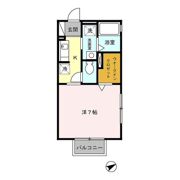サンボナール前原の間取り画像