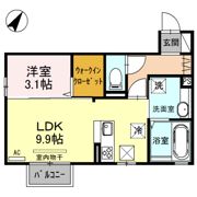 マリオン Ⅳの間取り画像
