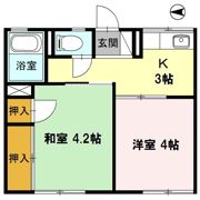 シティハイムカツマタの間取り画像