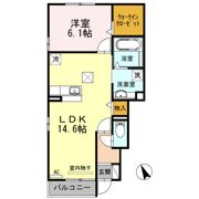 ゴールドバレーⅡの間取り画像