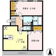 リシェスの間取り画像