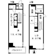 レジディア東桜Ⅱの間取り画像