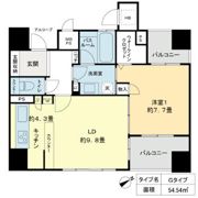 ベレーサ鶴舞公園の間取り画像