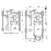 東雲キャナルコートCODAN11号棟の間取り画像