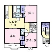 ニュークレールメゾンAの間取り画像