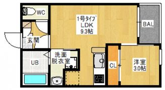 REGALEST HEARTS (レガリスト ハーツ)の間取り画像