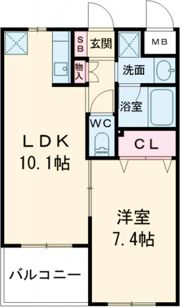 WHITE HOUSE（ホワイトハウス）の間取り画像