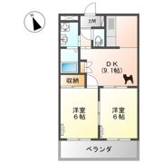 サンハイツ・オクヤマの間取り画像