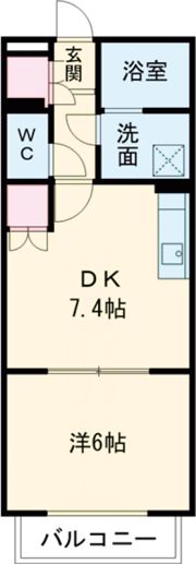 ヨーロピアンシャレー参番館の間取り画像