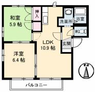 フォーレス上泉 A棟の間取り画像