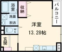 クレストハウス天神の丘の間取り画像