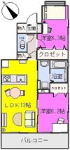 プラザ社田の間取り画像