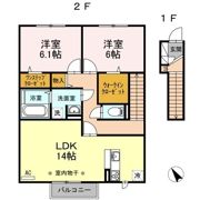 パストラル Aの間取り画像