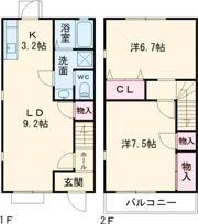 クリンゲル A棟の間取り画像