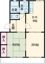 ラフォーレ西沢Ⅱの間取り画像