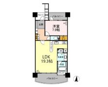 ラ・メルカーサⅡ 903号室の間取り画像