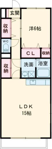 ガーデンコートTSUBASAの間取り画像