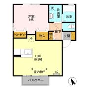 アージュ Ⅲの間取り画像