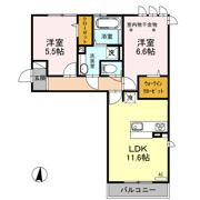 ﾛｲｼﾞｪﾝﾄﾊﾟｰｸｽ ﾚｲｸﾀｳﾝ Ⅲ Iの間取り画像