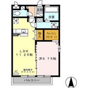 メゾン グラーブルの間取り画像
