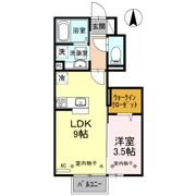 リッシュモアⅡ A棟の間取り画像
