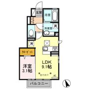 クロシェット栄の間取り画像