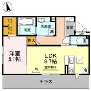 グレイスコート藤の間取り画像
