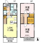 テンカナーレの間取り画像