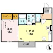 MiuMu B棟の間取り画像