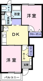 エスペランスWATANABEの間取り画像