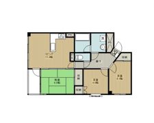 ’90ninety-3行田の間取り画像