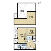Cielo Garden(シエロガーデン)折立の間取り画像