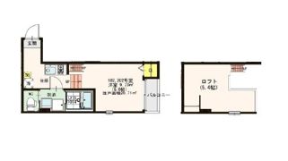 テラスハウス歌島の間取り画像