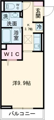 リエート中央町の間取り画像