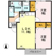 フローラルコートの間取り画像