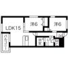 ダイアヒルズ住吉Iの間取り画像