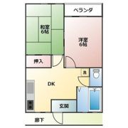 コーポエキップの間取り画像