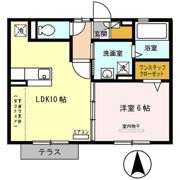 カメリアガーデンの間取り画像