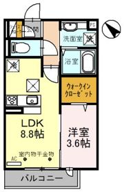 フェリーチェの間取り画像