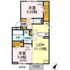 リビングタウン春日の間取り画像