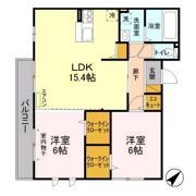 パラディーゾの間取り画像