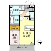 フレッサ Aの間取り画像