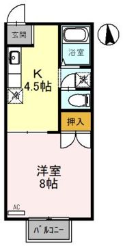 ロイヤルエステートの間取り画像