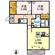 グランシャリオNの間取り画像