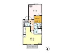 ジュネス・マキ Aの間取り画像